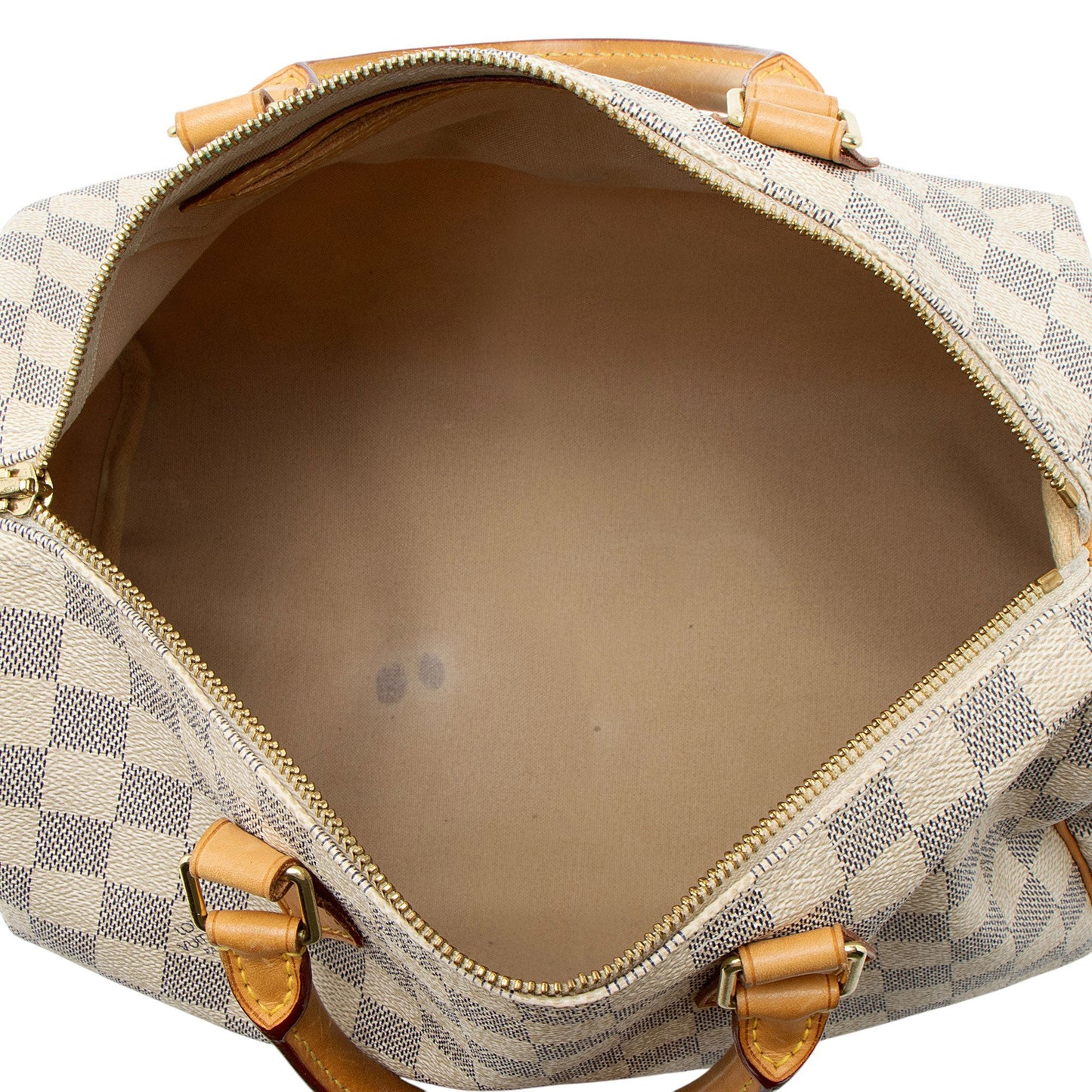Louis Vuitton Damier Azur Speedy 30 Satchel