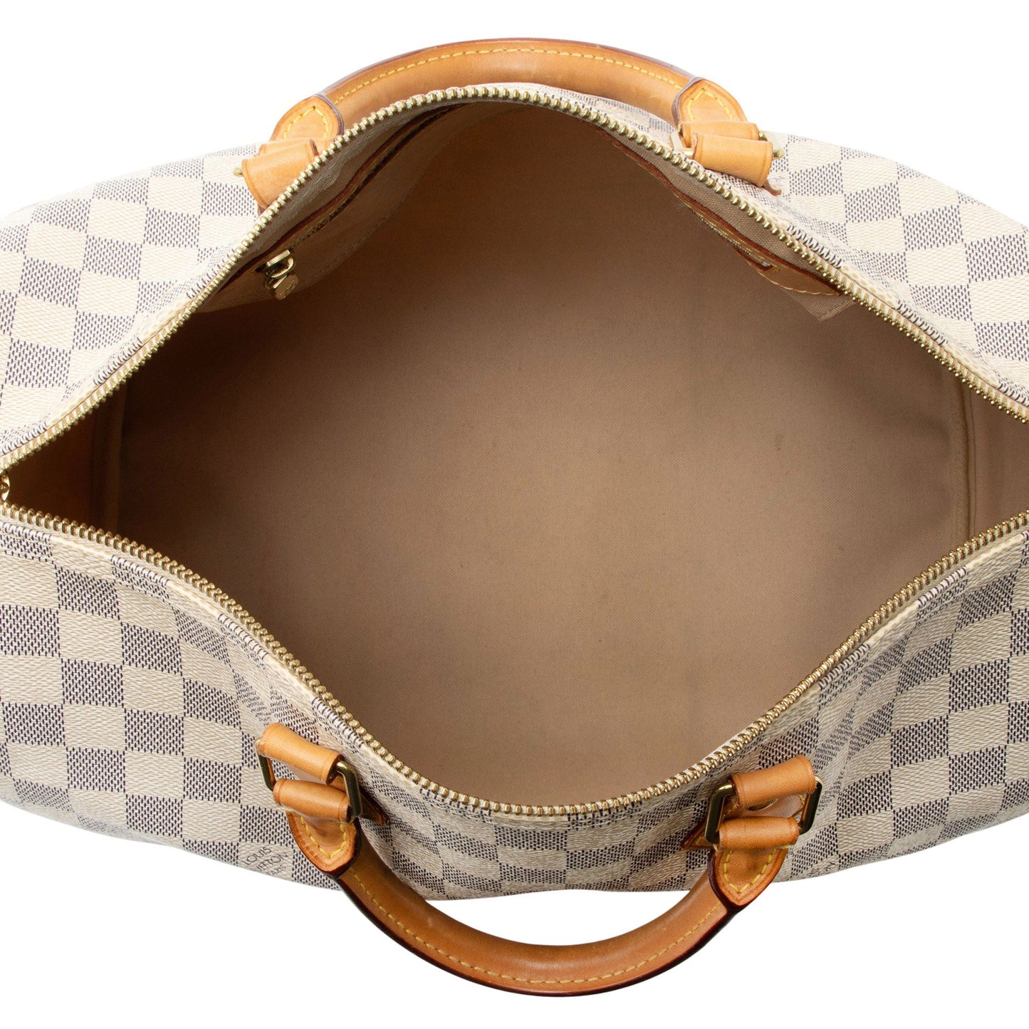 Louis Vuitton Damier Azur Speedy 35 Satchel
