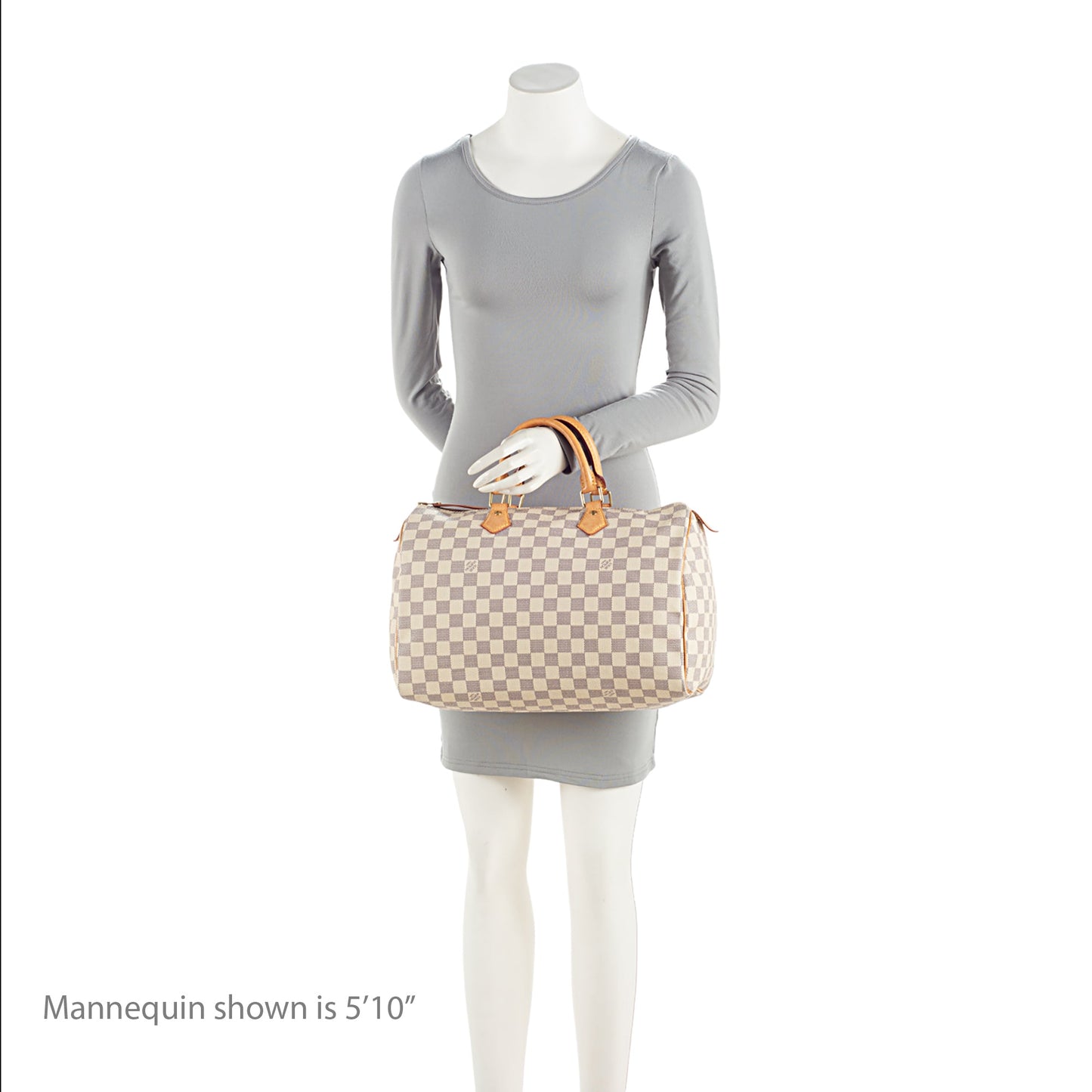 Louis Vuitton Damier Azur Speedy 35 Satchel