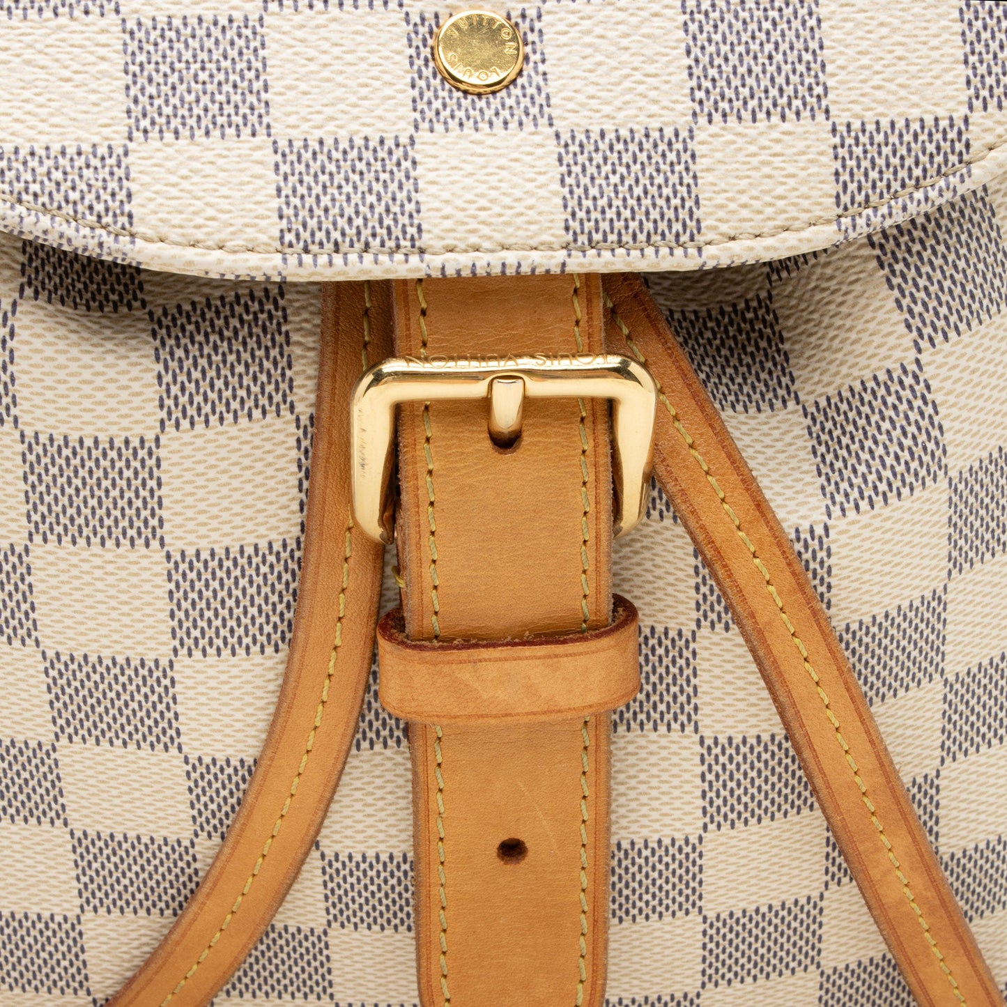 Louis Vuitton Damier Azur Sperone Backpack (SHF-x7ZaCT)