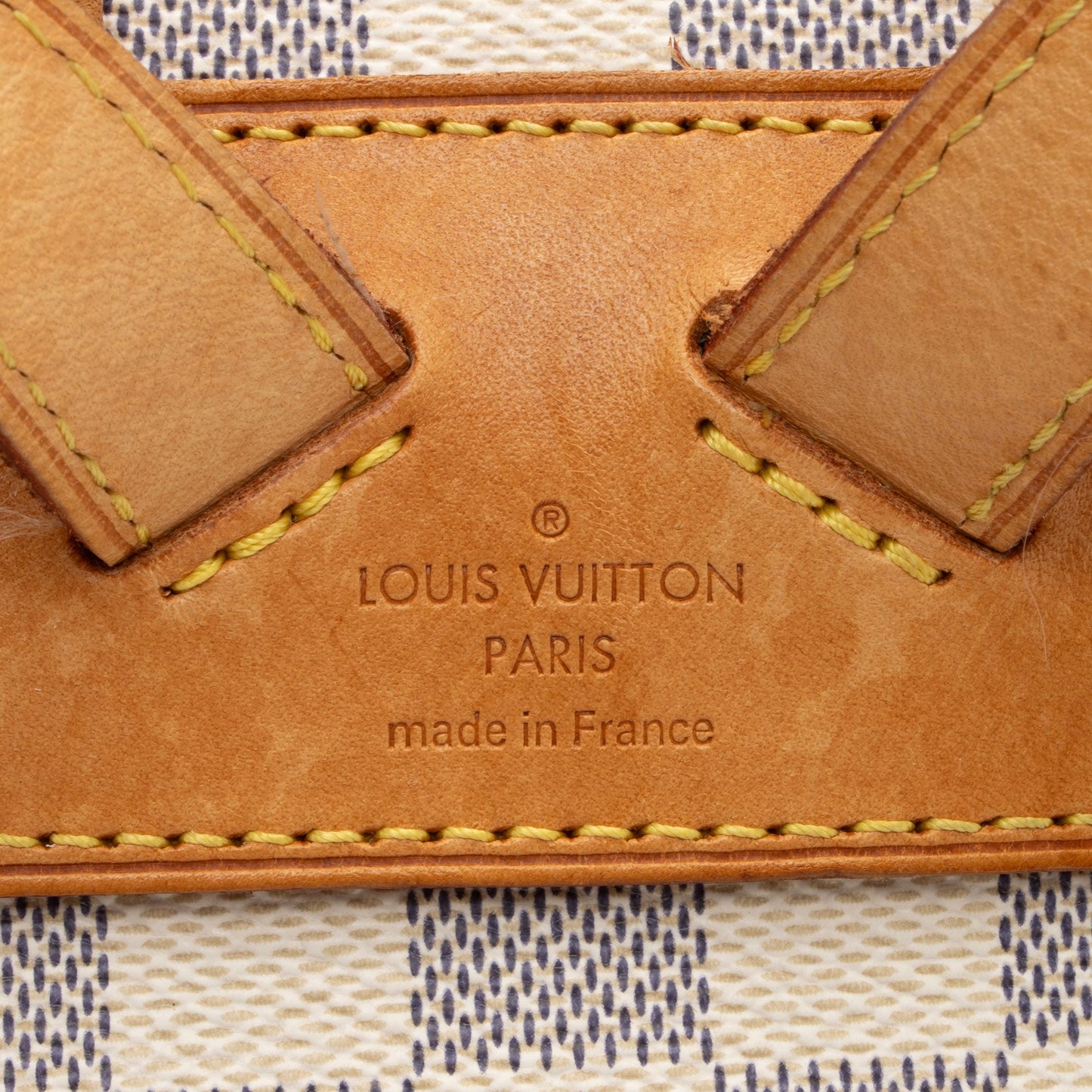 Louis Vuitton Damier Azur Sperone Backpack (SHF-x7ZaCT)