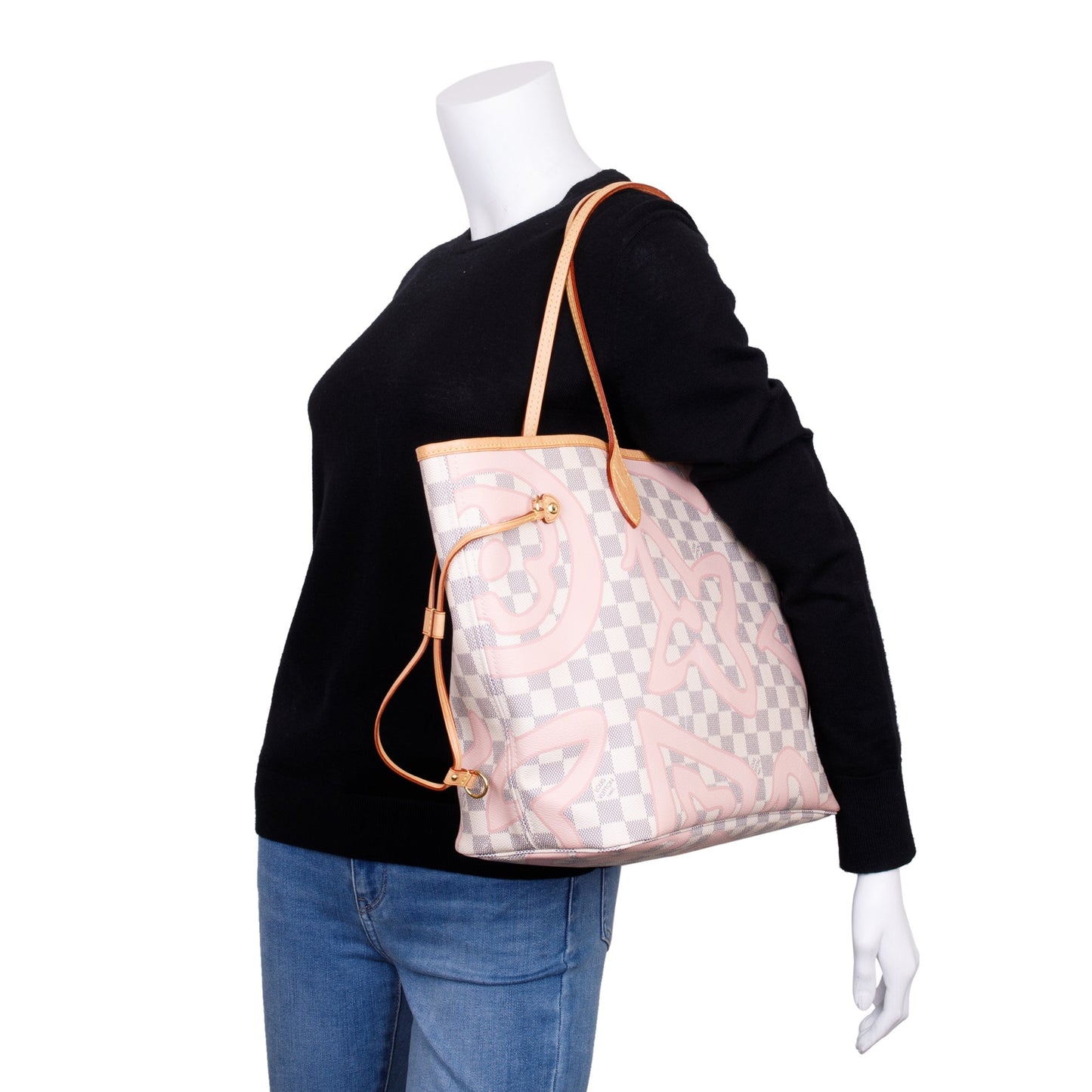 Louis Vuitton Damier Azur Tahitienne Neverfull MM
