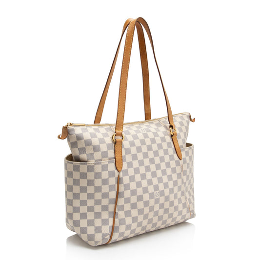 Louis Vuitton Damier Azur Totally MM Tote (SHF-XHT5Vd)