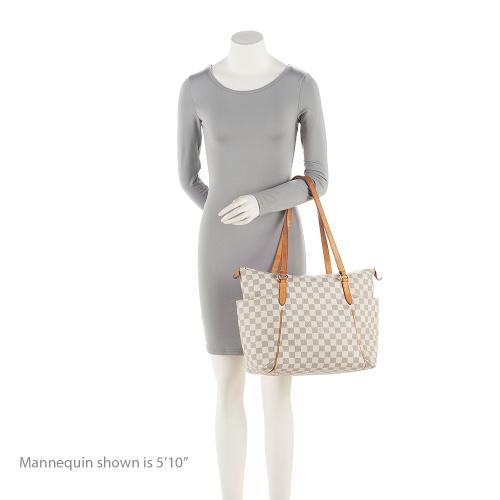 Louis Vuitton Damier Azur Totally MM Tote (SHF-bW0F2T)