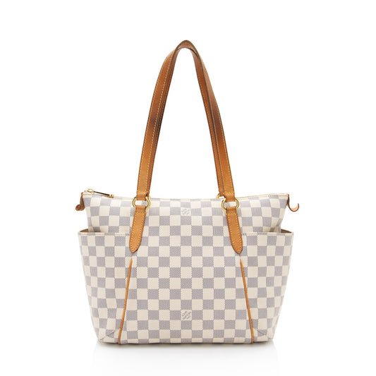 Louis Vuitton Damier Azur Totally PM Tote (SHF-t2xnGe)