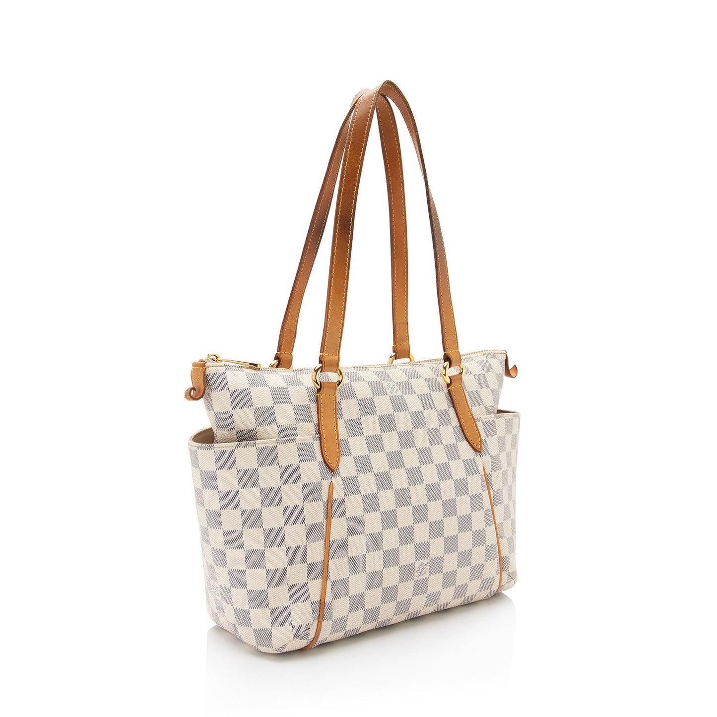 Louis Vuitton Damier Azur Totally PM Tote (SHF-t2xnGe)