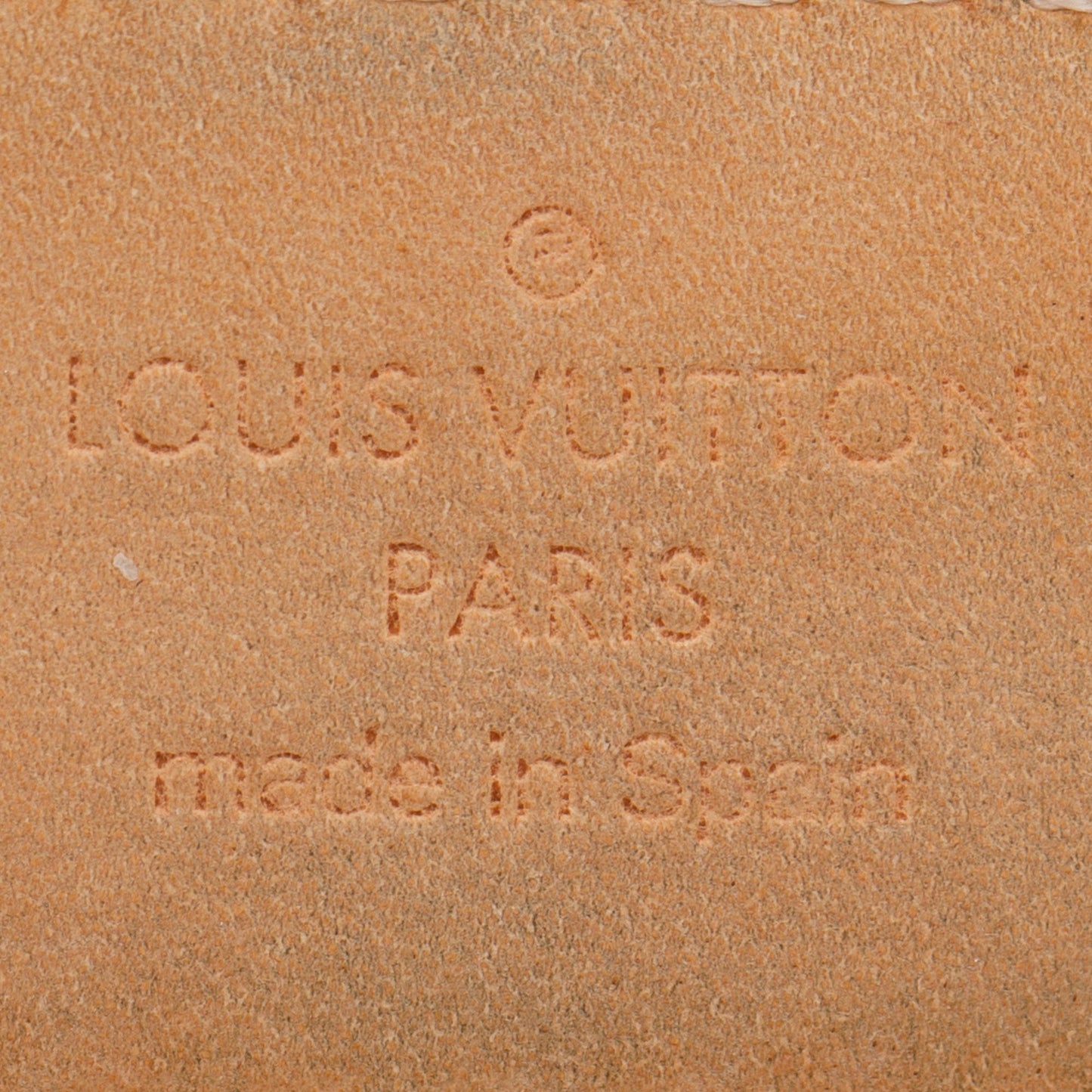 Louis Vuitton Damier Azur Tresor 30MM Belt, Size 85 34