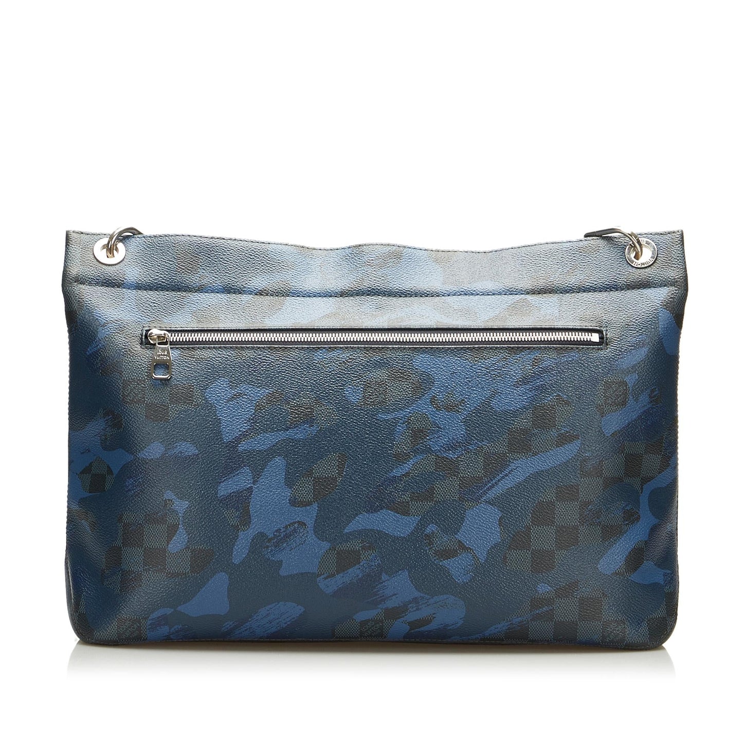 Louis Vuitton Damier Cobalt Camouflage Hunter Crossbody Bag (SHG-j3GI9C)
