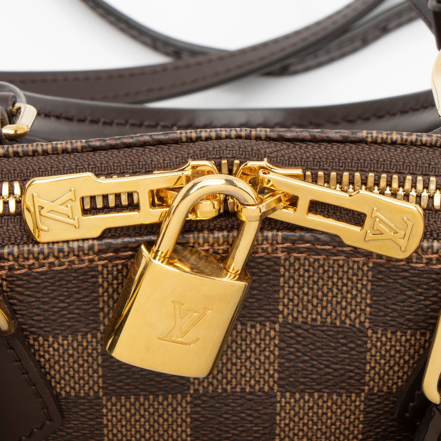 Louis Vuitton Damier Ebene Alma BB Satchel
