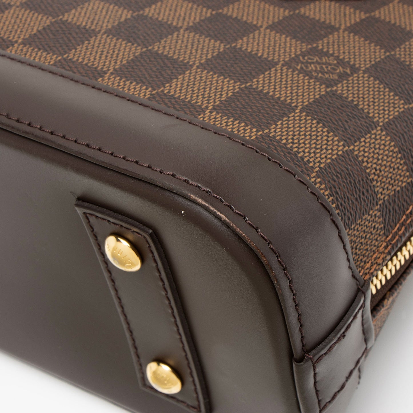 Louis Vuitton Damier Ebene Alma BB Satchel