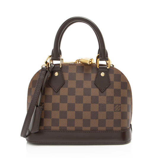 Louis Vuitton Damier Ebene Alma BB Satchel
