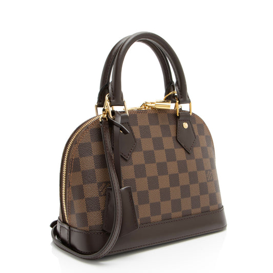 Louis Vuitton Damier Ebene Alma BB Satchel
