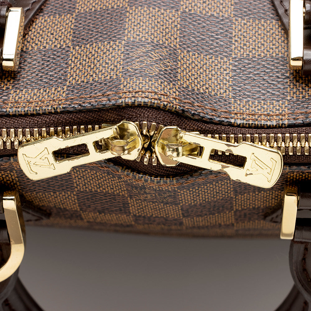 Louis Vuitton Damier Ebene Alma PM Satchel (SHF-16318)