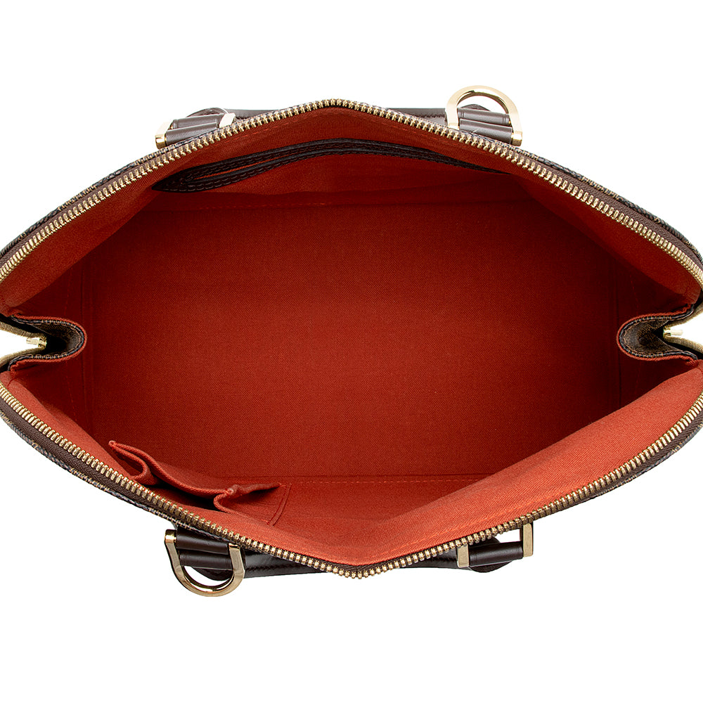 Louis Vuitton Damier Ebene Alma PM Satchel (SHF-16318)