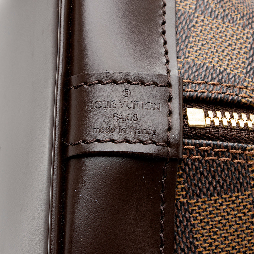 Louis Vuitton Damier Ebene Alma PM Satchel (SHF-16318)
