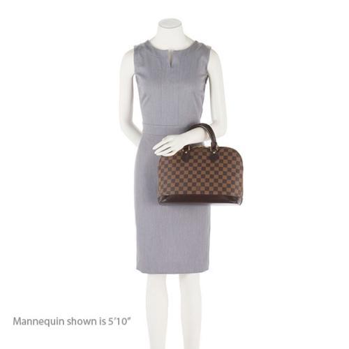 Louis Vuitton Damier Ebene Alma PM Satchel (SHF-16318)
