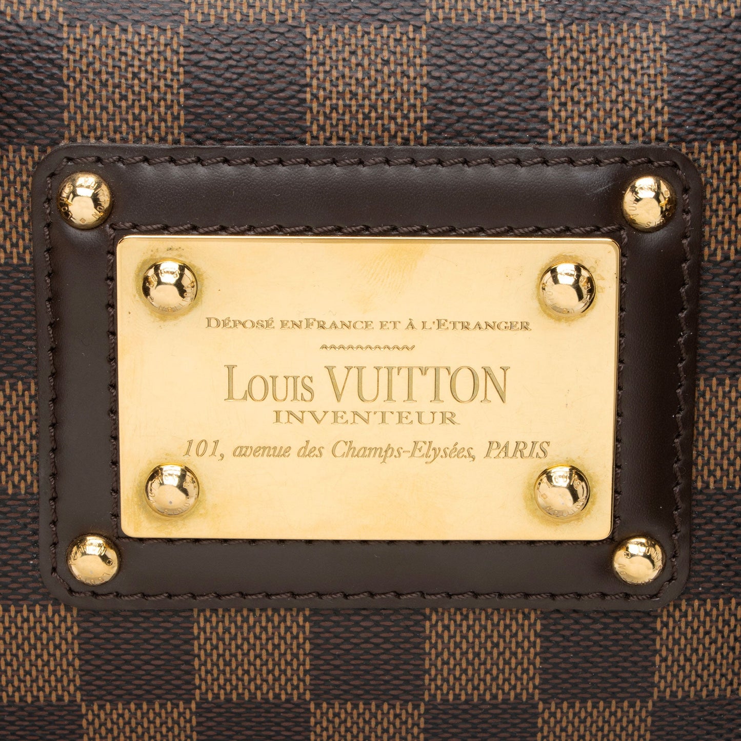 Louis Vuitton Damier Ebene Berkeley Satchel