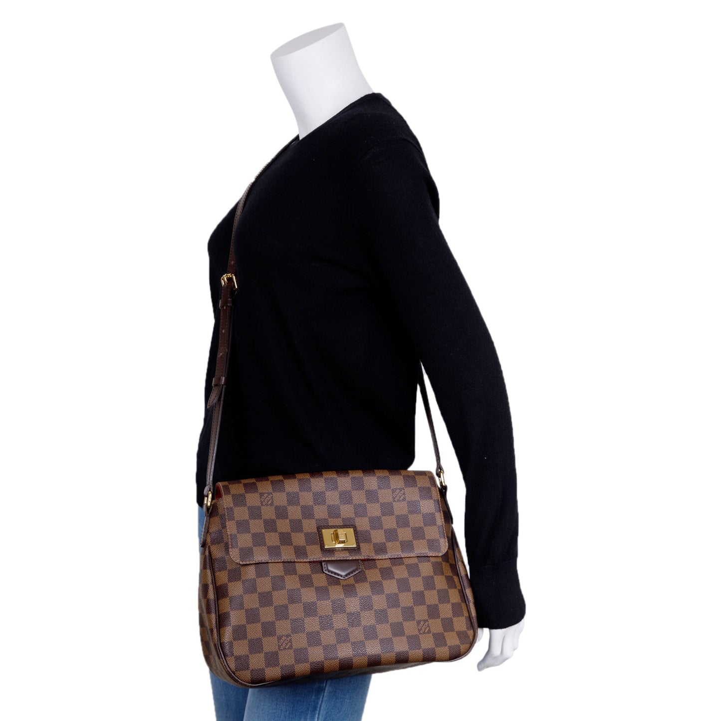 Louis Vuitton Damier Ebene Besace Rosebery Bag