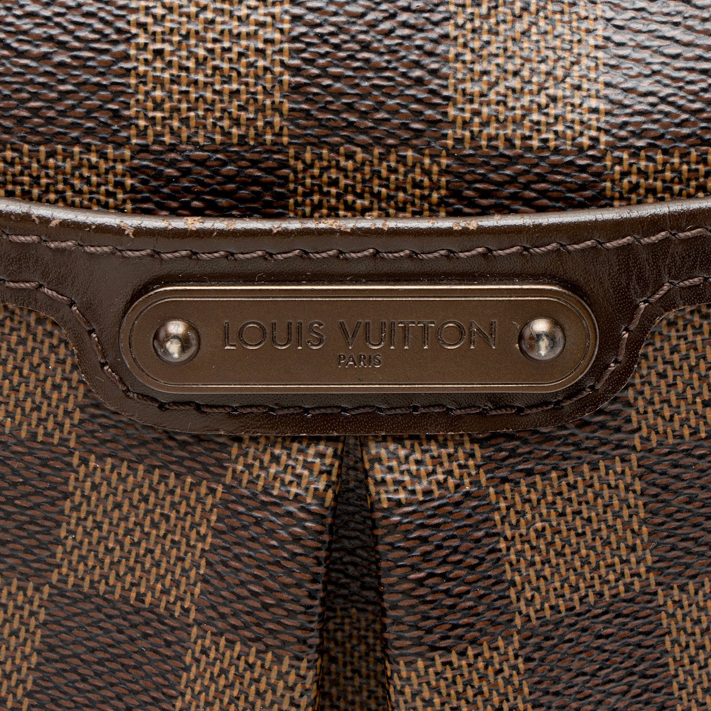 Louis Vuitton Damier Ebene Bloomsbury PM Shoulder Bag