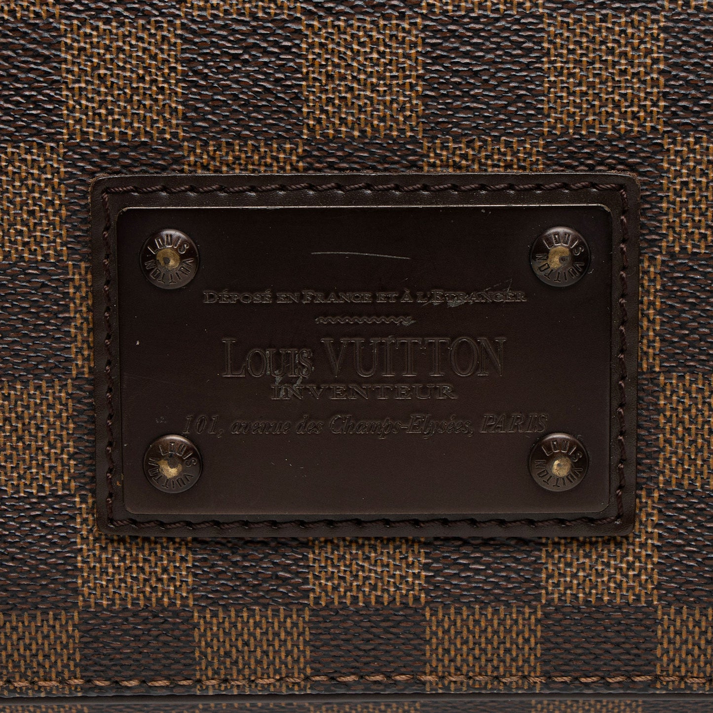 Louis Vuitton Damier Ebene Brooklyn MM Messenger
