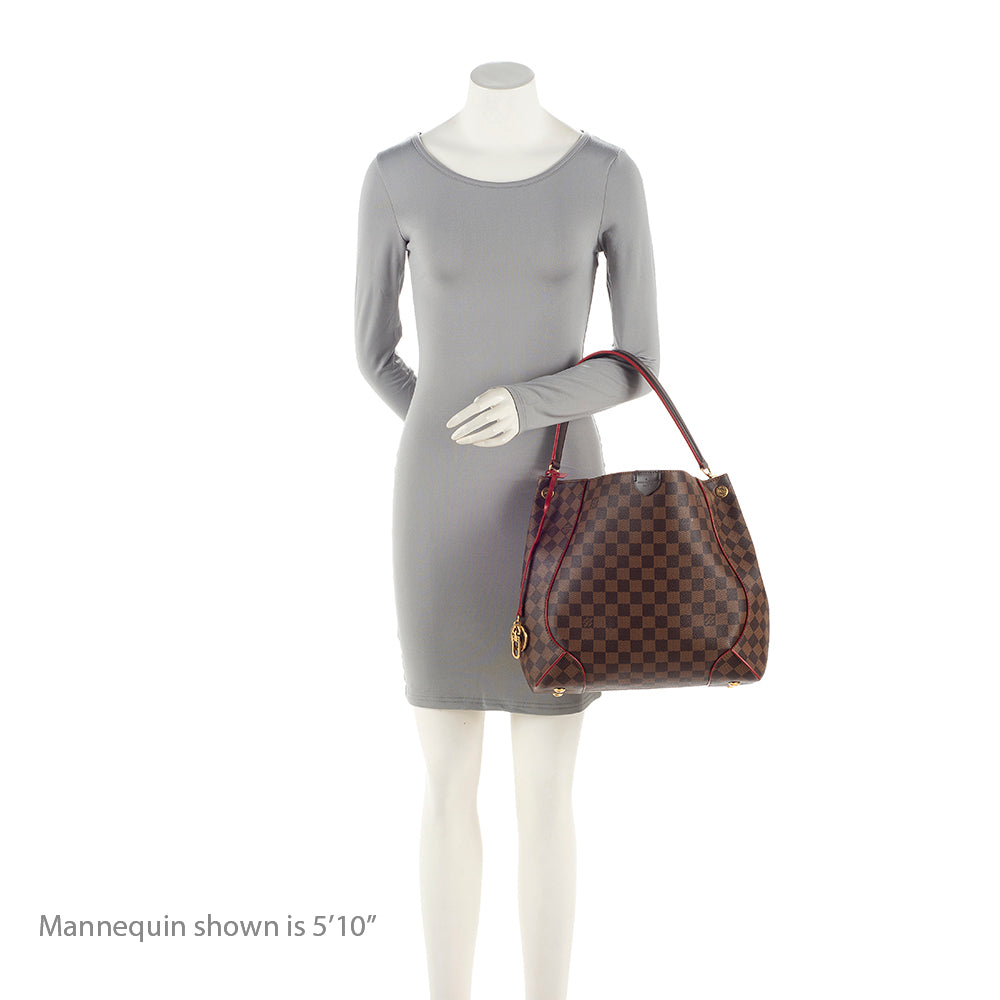 Louis Vuitton Damier Ebene Caissa Hobo (SHF-4QYhN7)