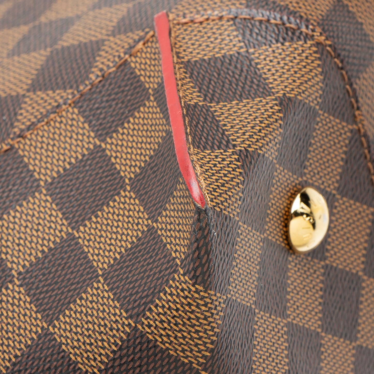 Louis Vuitton Damier Ebene Caissa MM Tote