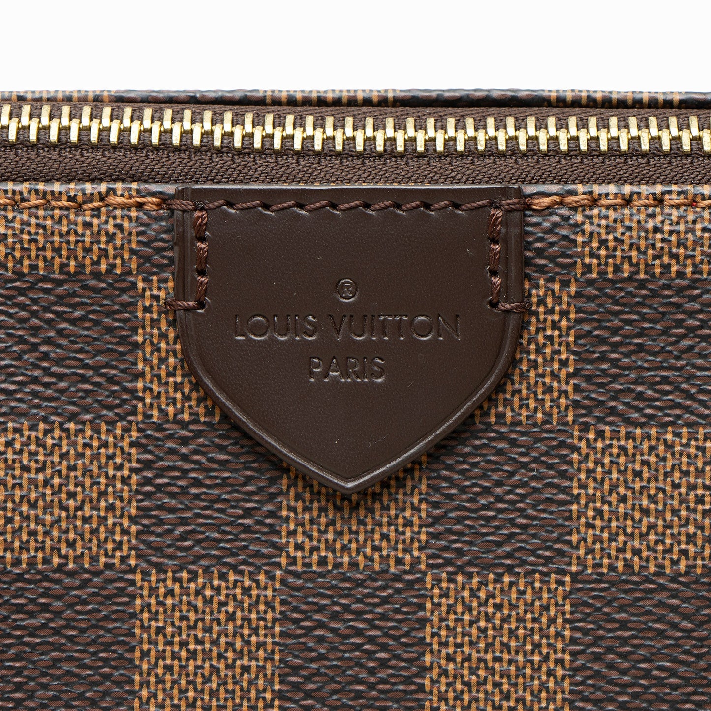 Louis Vuitton Damier Ebene Caissa MM Tote
