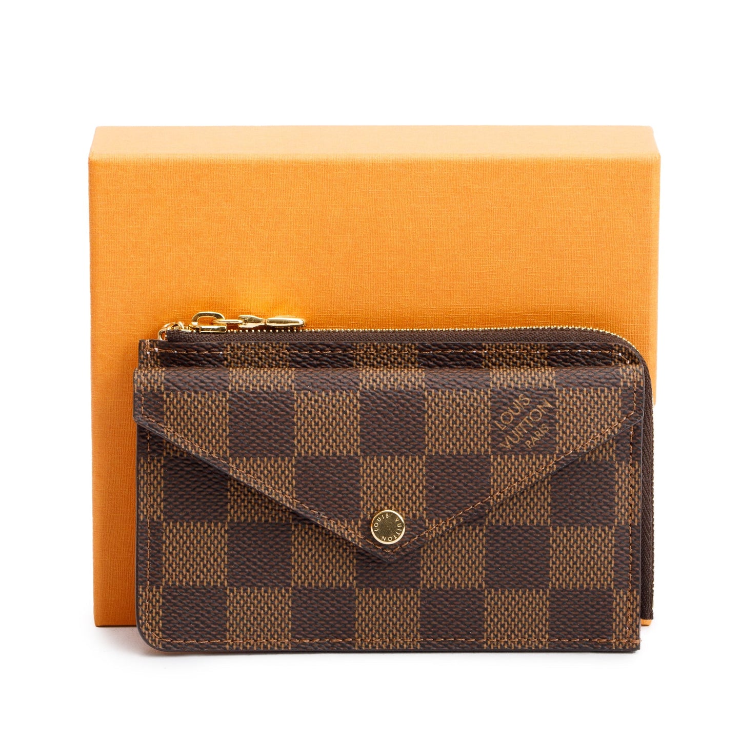 Louis Vuitton Damier Ebene Card Holder Recto Verso