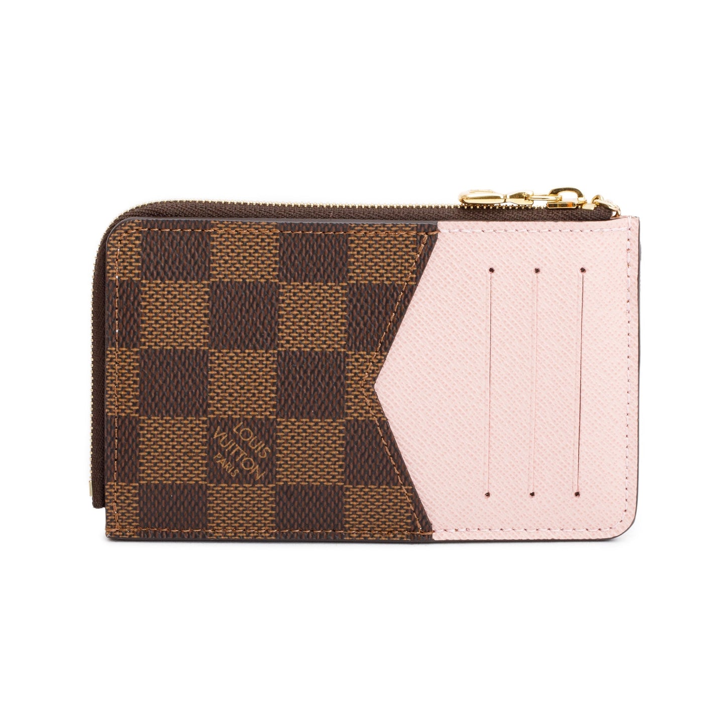 Louis Vuitton Damier Ebene Card Holder Recto Verso