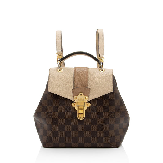 Louis Vuitton Damier Ebene Clapton Backpack -  (SHF-C2yqZQ)