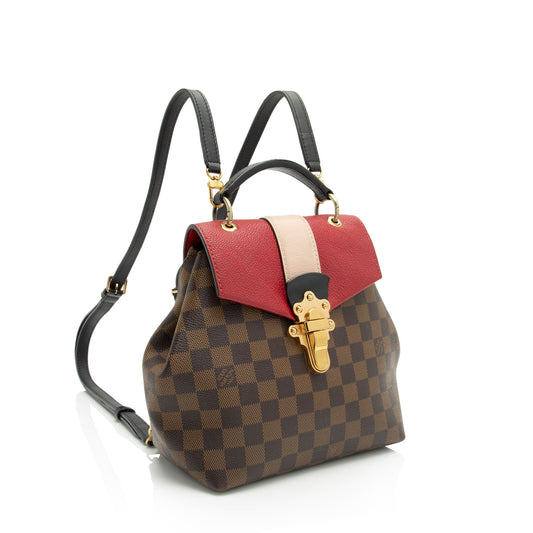 Louis Vuitton Damier Ebene Clapton Backpack (SHF-iCHtpx)