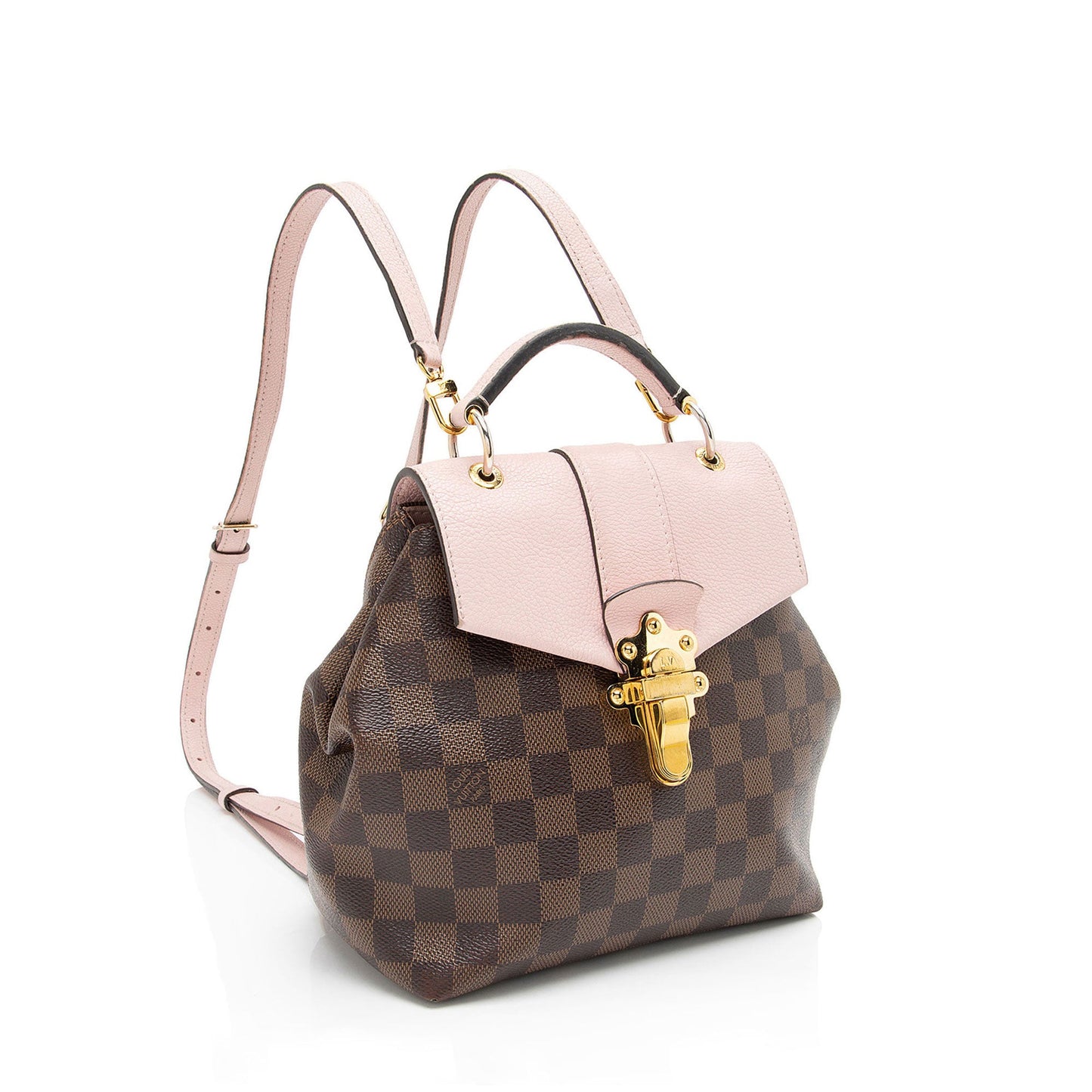 Louis Vuitton Damier Ebene Clapton Backpack (SHF-YJFR5w)