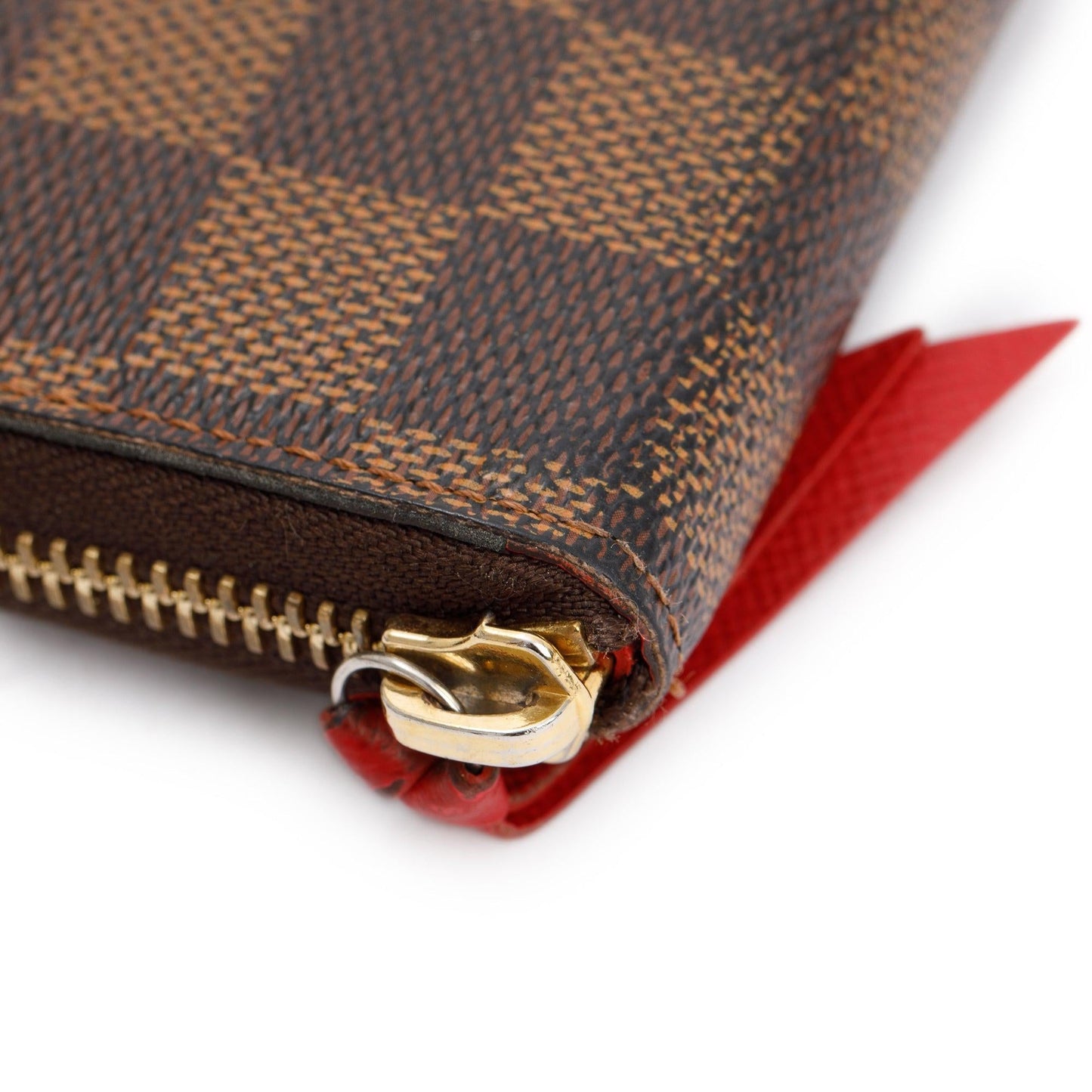 Louis Vuitton Damier Ebene Clemence Wallet