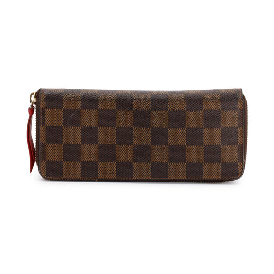Louis Vuitton Damier Ebene Clemence Wallet