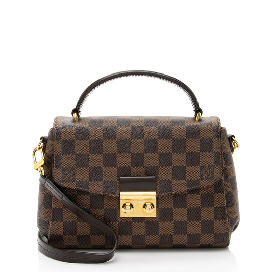 Louis Vuitton Damier Ebene Croisette Shoulder Bag