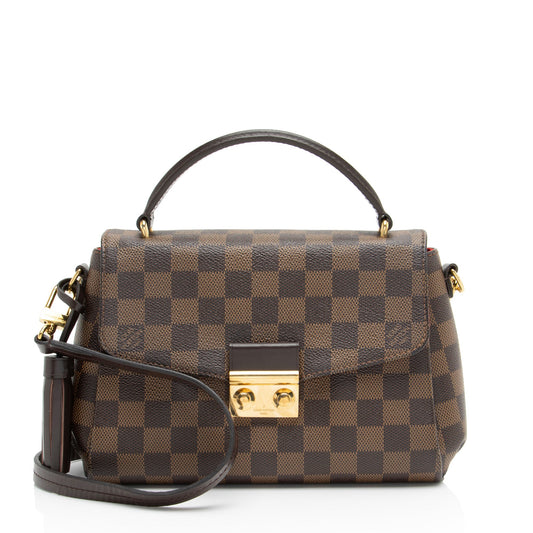 Louis Vuitton Damier Ebene Croisette Shoulder Bag