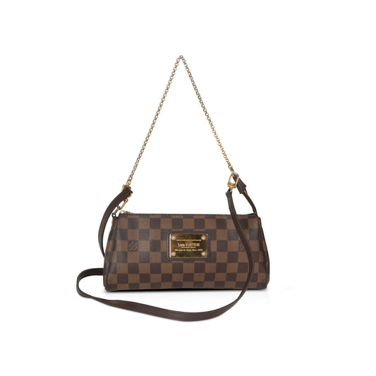 Louis Vuitton Damier Ebene Eva Clutch