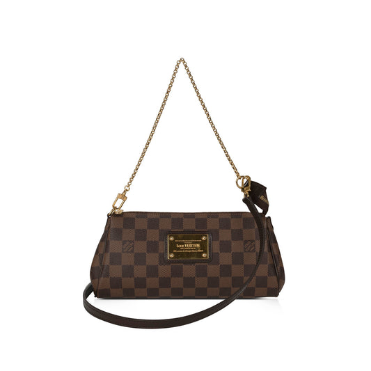 Louis Vuitton Damier Ebene Eva Clutch