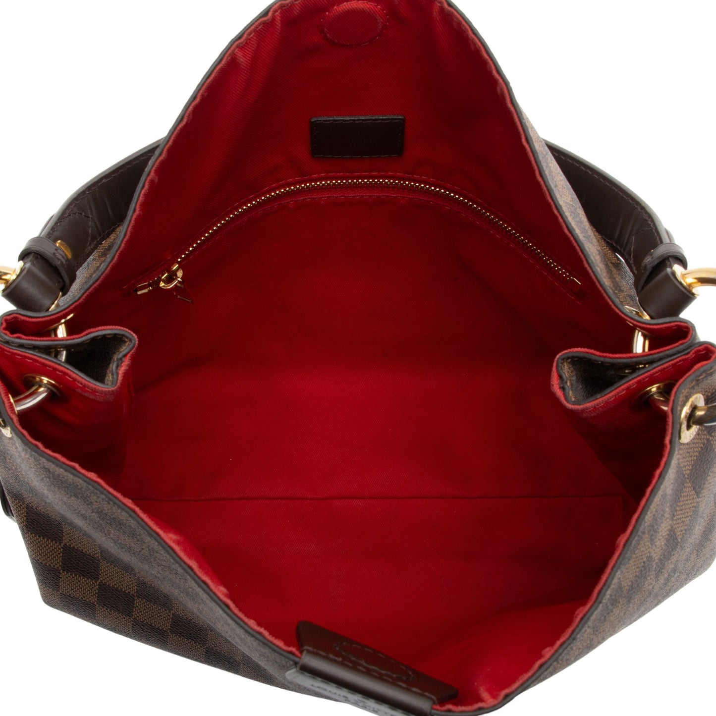 Louis Vuitton Damier Ebene Graceful PM Hobo (SHF-6Lw0vx)