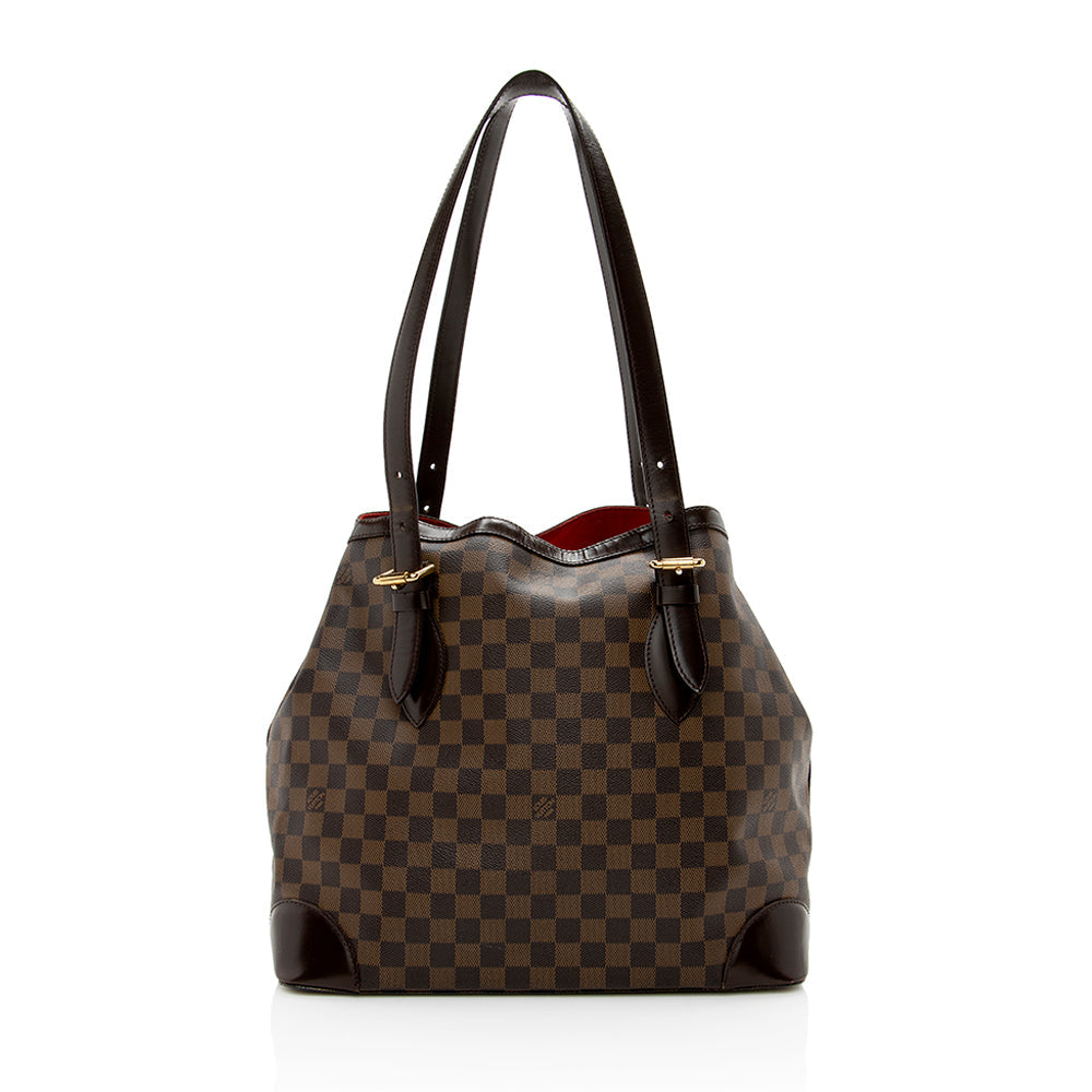 Louis Vuitton Damier Ebene Hampstead GM Tote -  (SHF-15485)