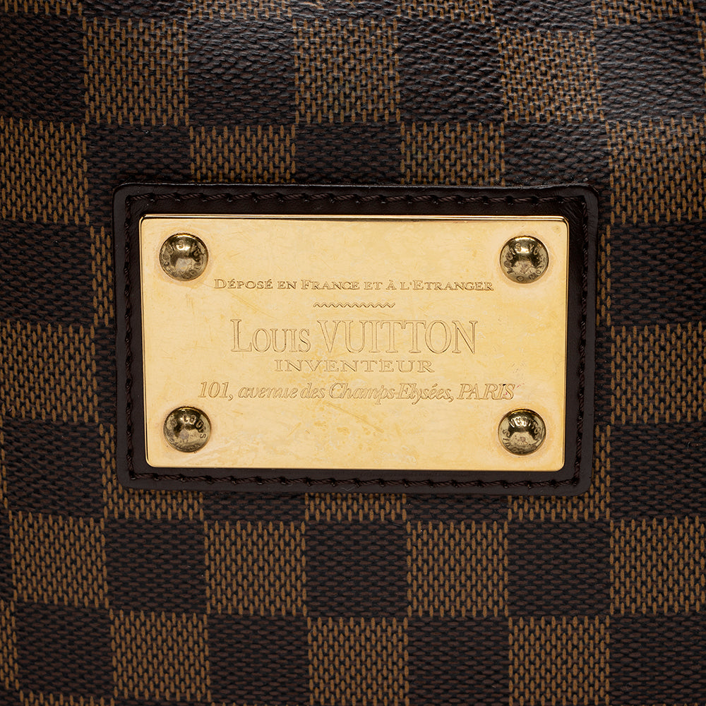 Louis Vuitton Damier Ebene Hampstead GM Tote -  (SHF-15485)
