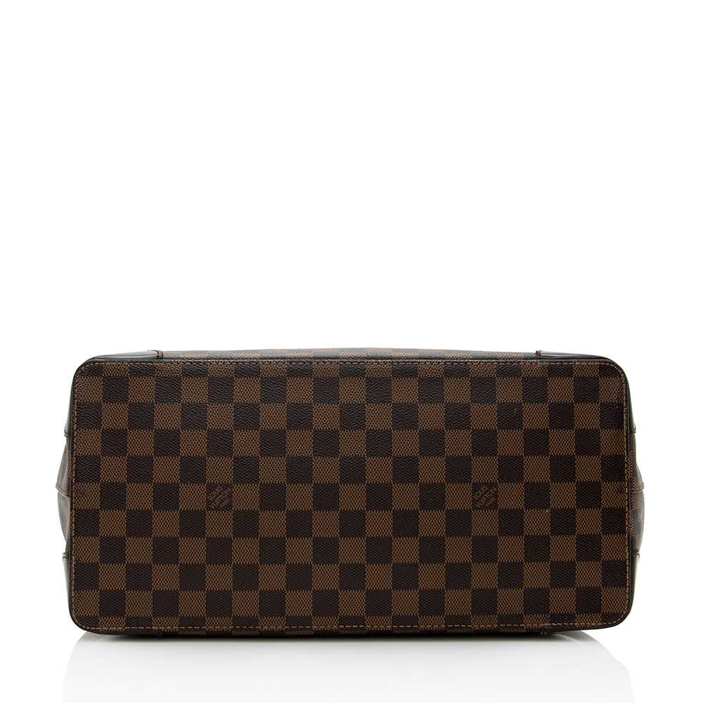 Louis Vuitton Damier Ebene Hampstead MM Tote -  (SHF-19125)