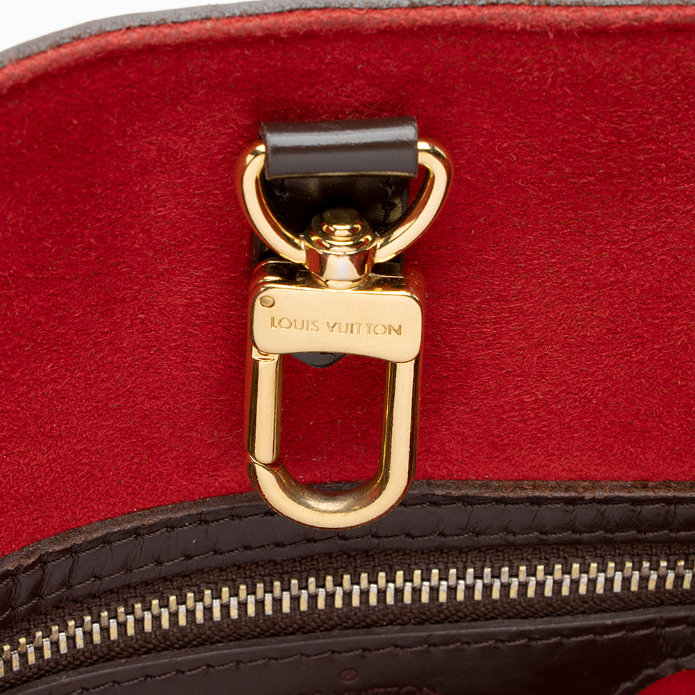 Louis Vuitton Damier Ebene Hampstead MM Tote -  (SHF-19125)