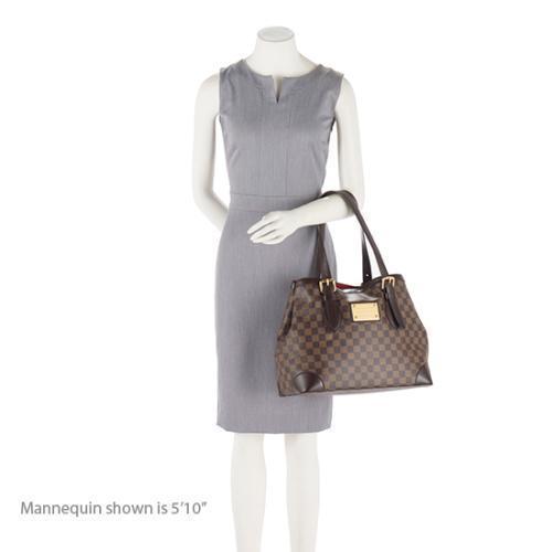 Louis Vuitton Damier Ebene Hampstead MM Tote -  (SHF-19125)