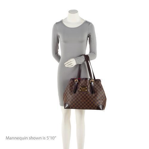 Louis Vuitton Damier Ebene Hampstead MM Tote (SHF-beZ8jV)