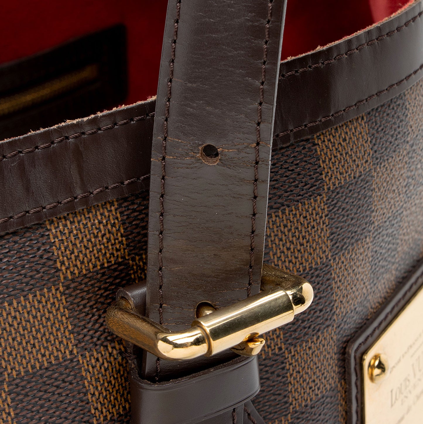 Louis Vuitton Damier Ebene Hampstead MM Tote