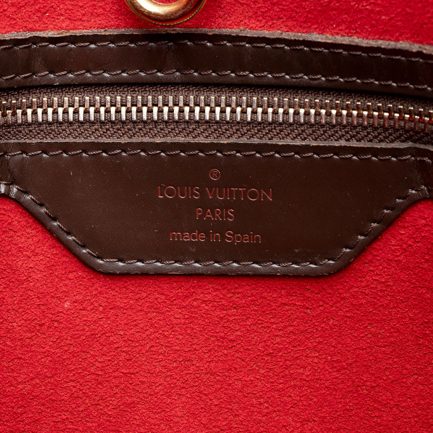Louis Vuitton Damier Ebene Hampstead MM Tote