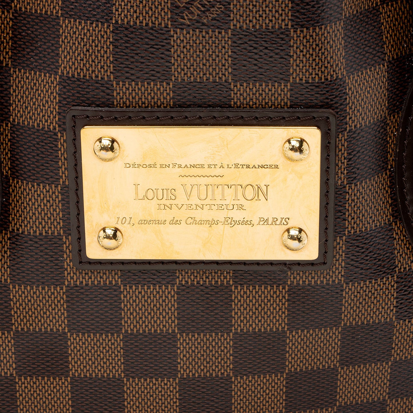 Louis Vuitton Damier Ebene Hampstead MM Tote