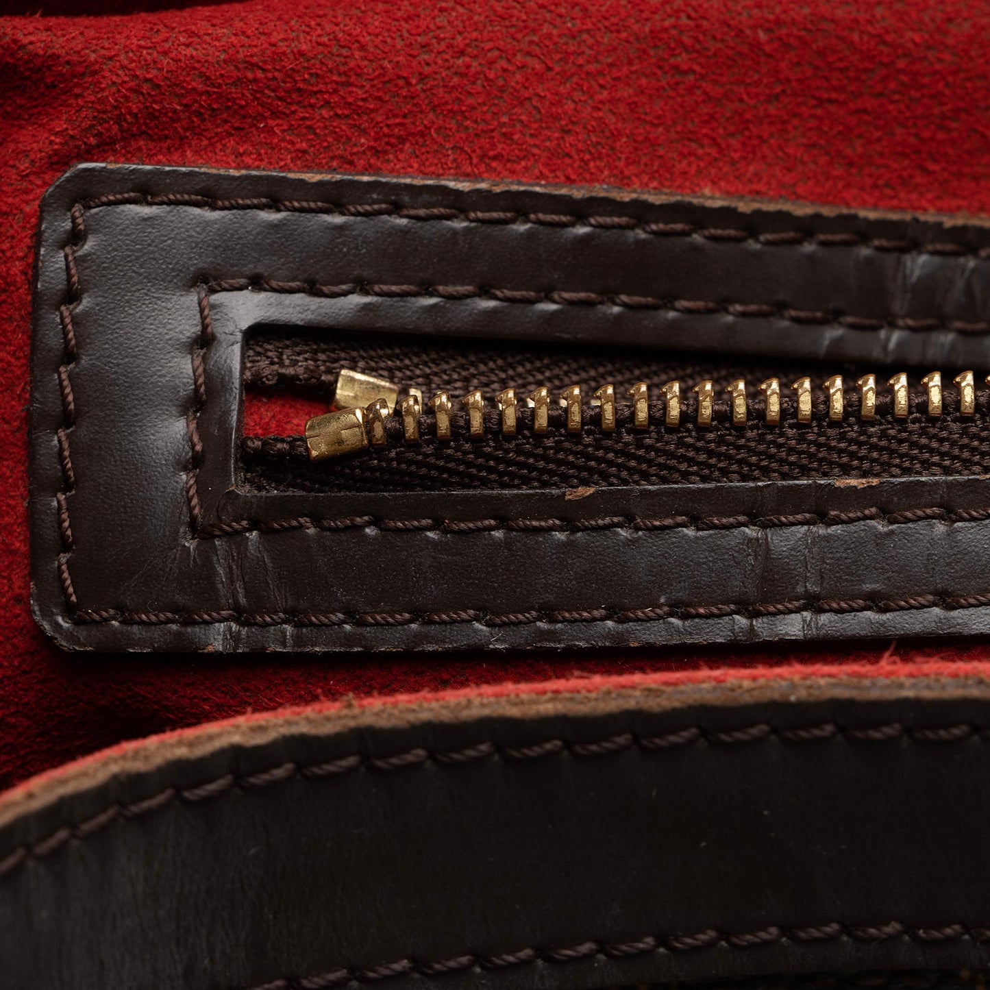 Louis Vuitton Damier Ebene Hampstead PM Tote (SHF-2yiiMs)