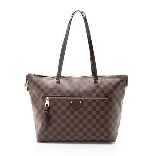 Louis Vuitton Damier Ebene Iena MM Tote